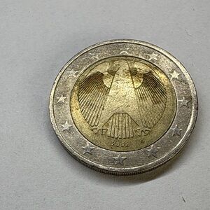 $2 Euro Coin 2002 G